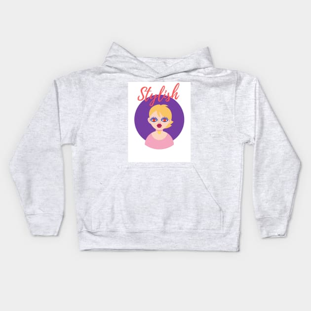 Stylish Kids Hoodie by Doodle.Bug.Tees